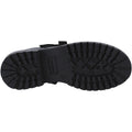 Hush Puppies Astrid Bow Leather Girls's Black Shoes