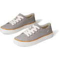 TOMS Alex 100% Cotton Women's Drizzle Grey Sneakers