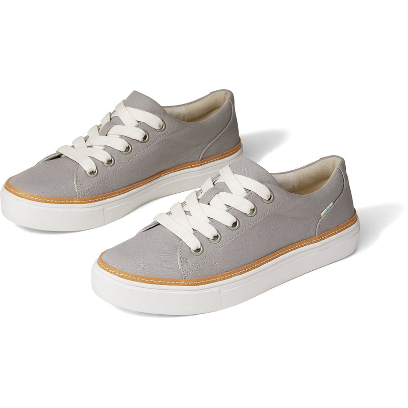 TOMS Alex 100% Cotton Women's Drizzle Grey Sneakers