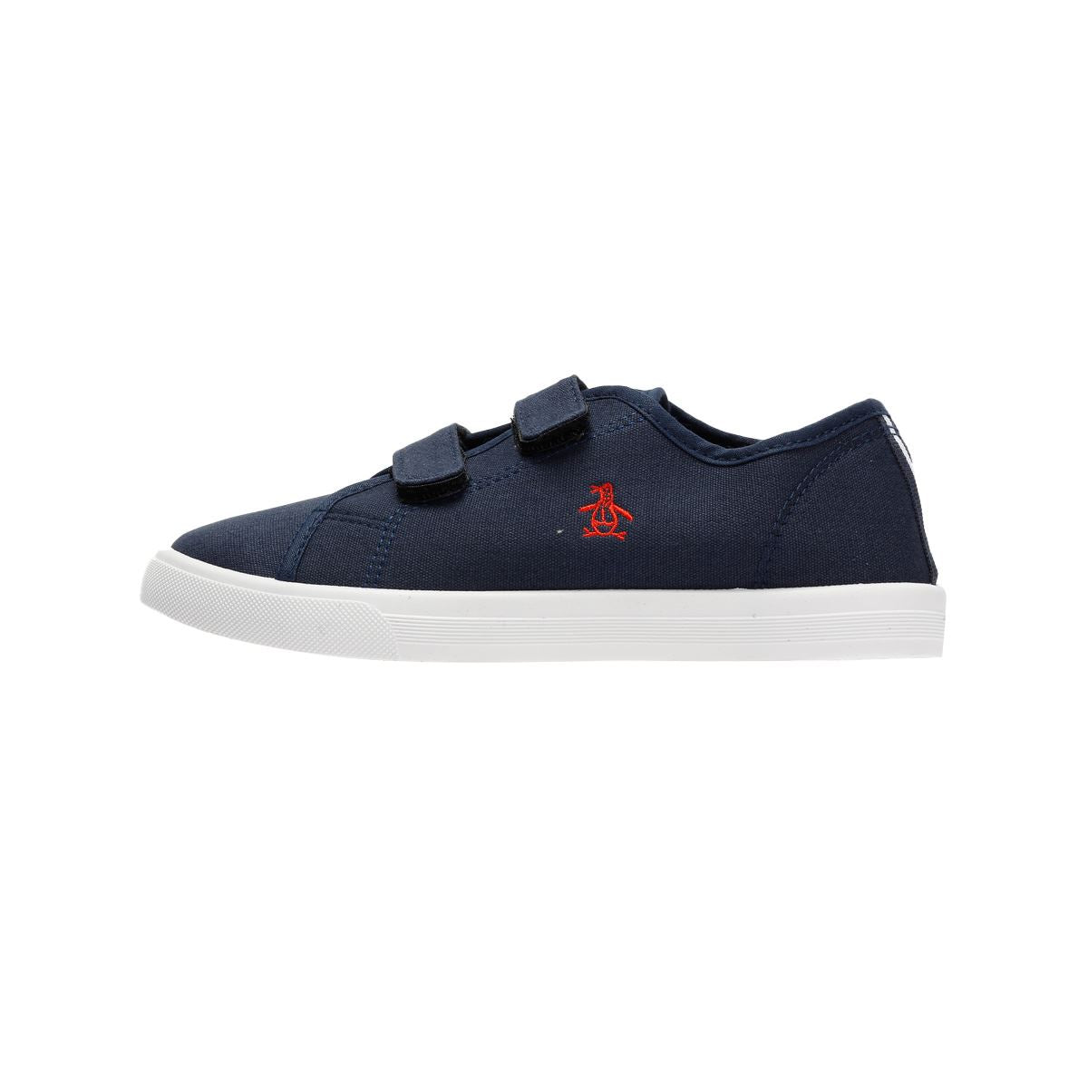Penguin Junior Sparton Velcro Navy/Red Sneakers