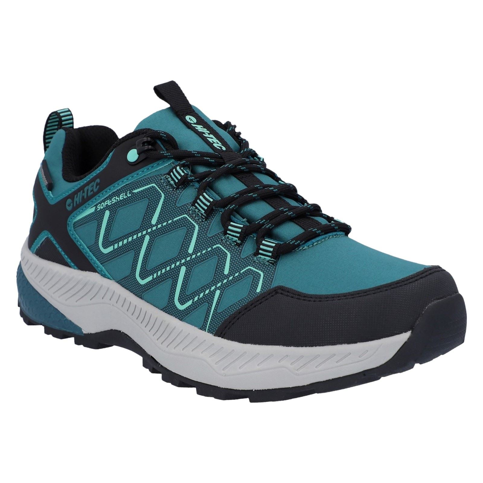 Hi-Tec Diamonde Low Polyester Women's Dragonfly/Black/Florida Keys Hiking Shoes