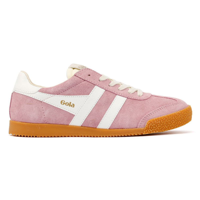 Gola Elan Suede Women's Candy/White Sneakers