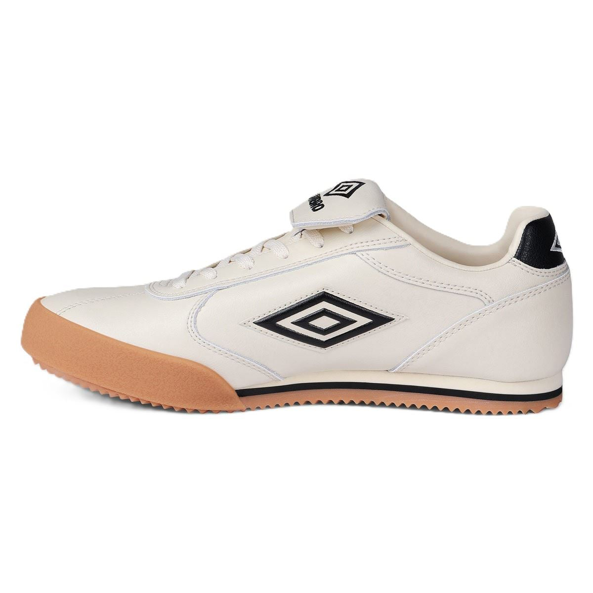 Umbro 5V5 Leather Antique White/Black Sneakers