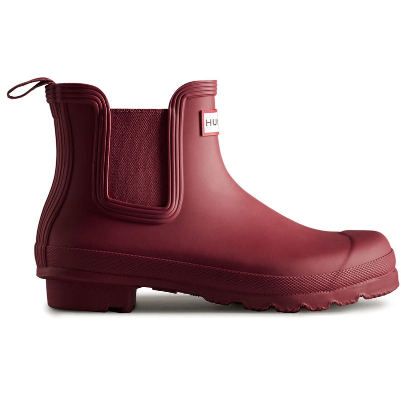 Hunter Original Chelsea Boot Rubber Women's Merlot Wellington Boots