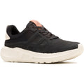 Hush Puppies Seventy8 Runner Suede Women's Black Sneakers