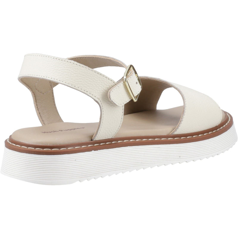 Hush Puppies Cassie Nubuck Women's Cream Sandals