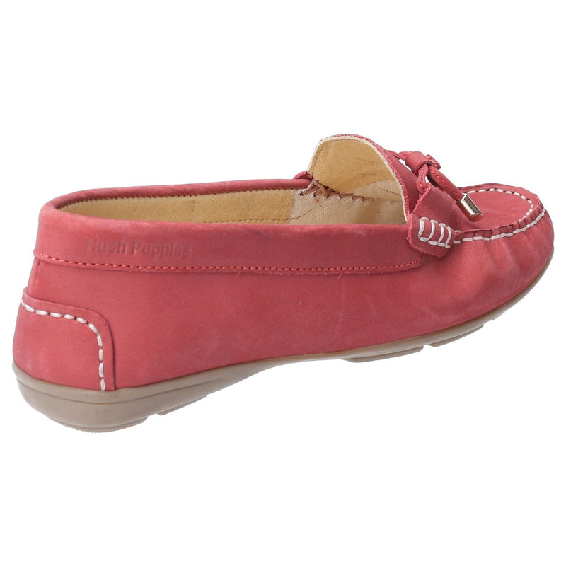 Hush Puppies Maggie Leather Women's Red Loafers