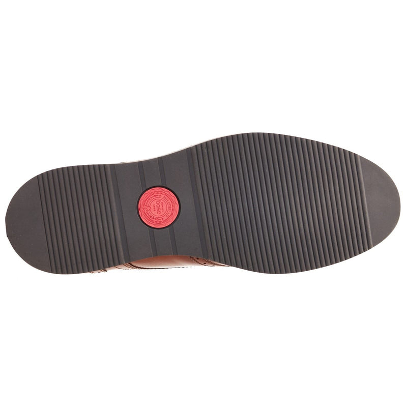 Base London Joe Leather Men's Burnt Tan Brogues Shoes