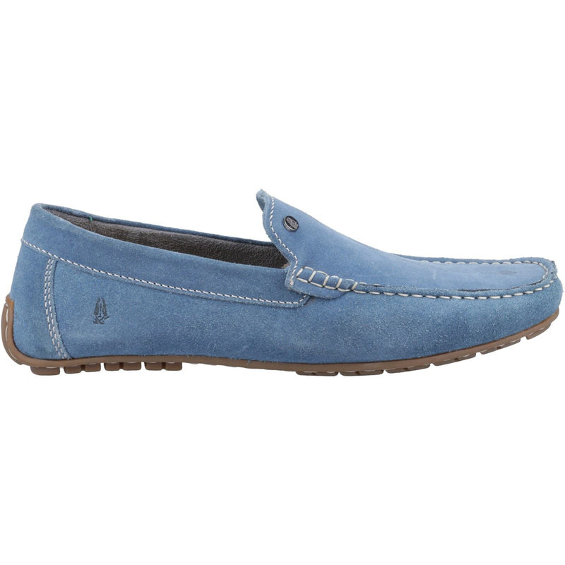 Hush Puppies Ralph Suede Leather Men's Blue Loafers
