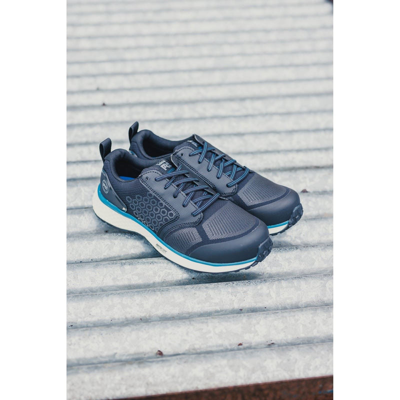 Timberland Pro Reaxion Synthetic Black/Blue Safety Sneakers