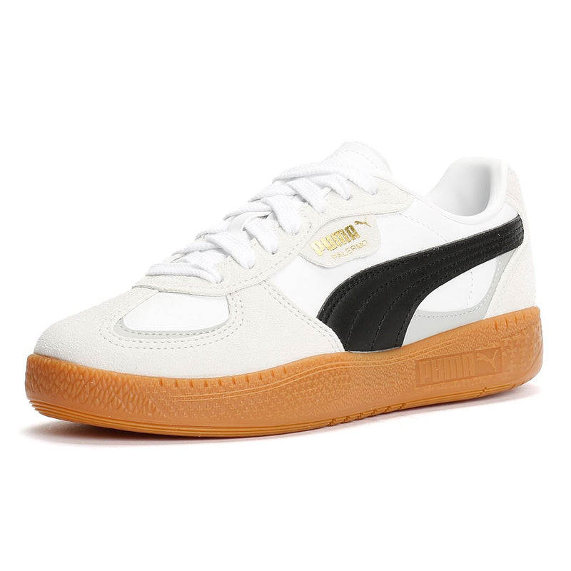 Puma Palermo Moda Leather Women's Gray/Black Sneakers