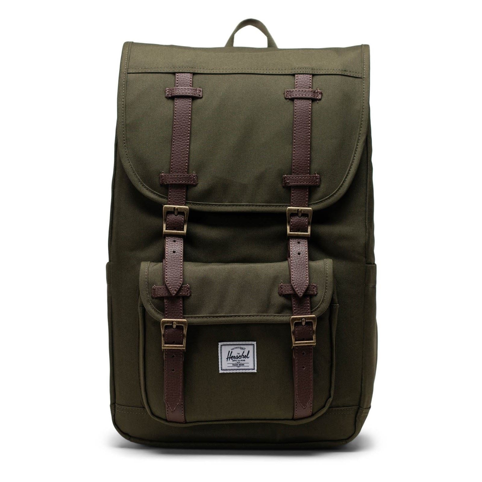 Herschel Bags Little America Unisex Adults Green Backpack
