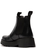 Fly London Medi Leather Women's Black Boots