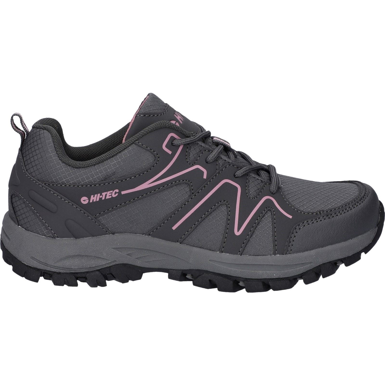 Hi-Tec Maine Synthetic Women's Steel Grey Charcoal Hiking Boots