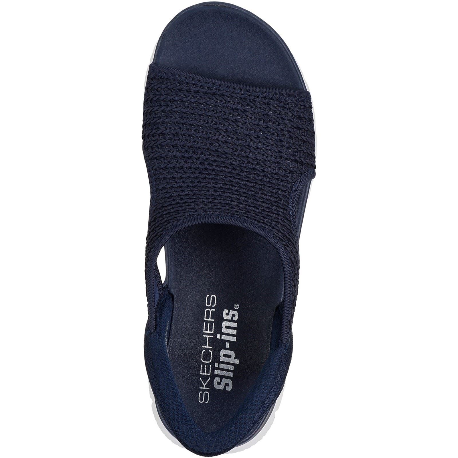 Skechers Summits Sweetly Evolved Textile Women's Navy Sandals
