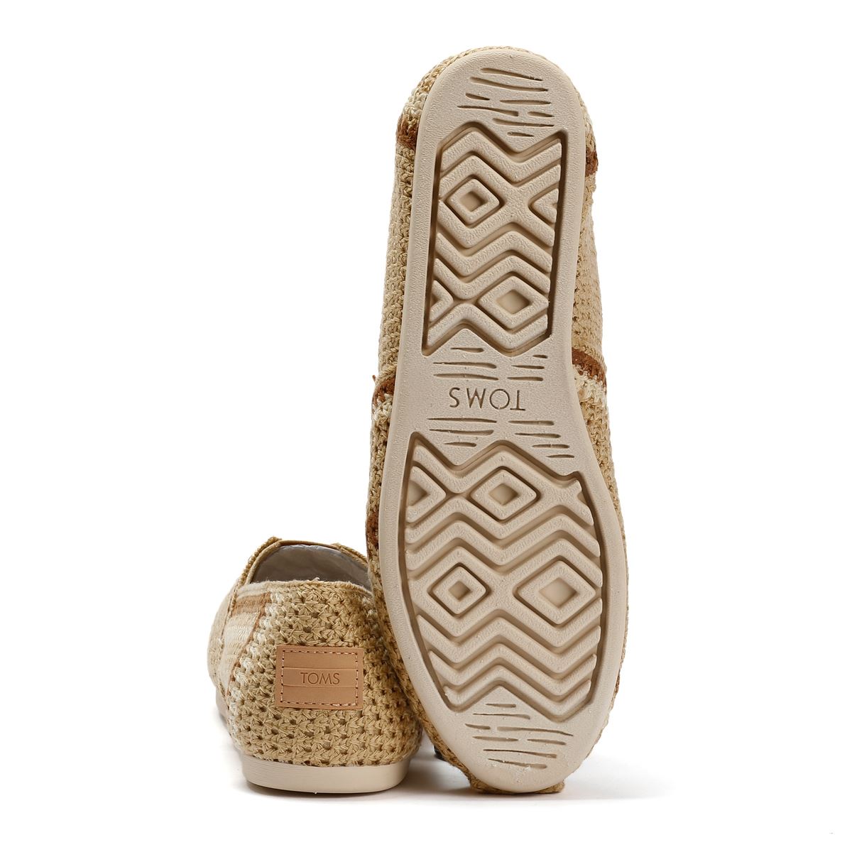 TOMS Alpargata Classic Cotton Women's Dark Beige Espadrilles