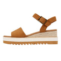TOMS Diana Leather Women's Tan Wedges