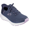Skechers Edgeride Impression Textile Women's Navy/Lavender Sneakers