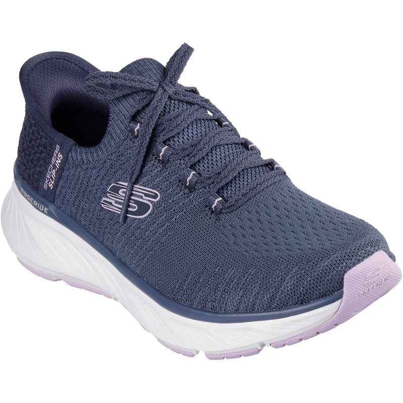 Skechers Edgeride Impression Textile Women's Navy/Lavender Sneakers