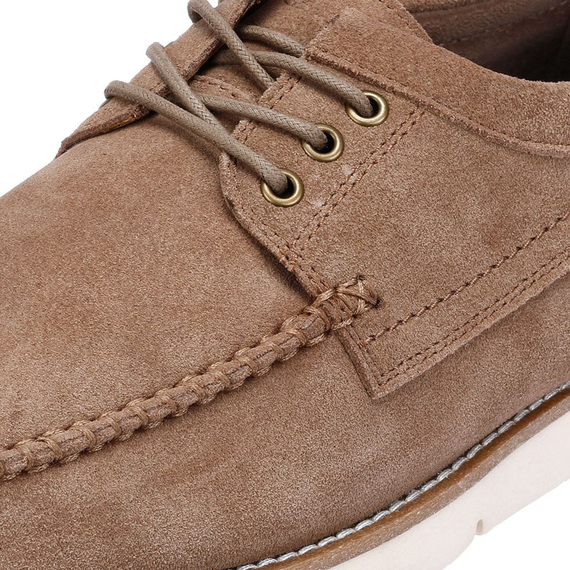 Ben Sherman Soho Suede Men's Stone Lace-Up Shoes