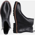Hush Puppies Grace Zip Suede Women's Black Boots