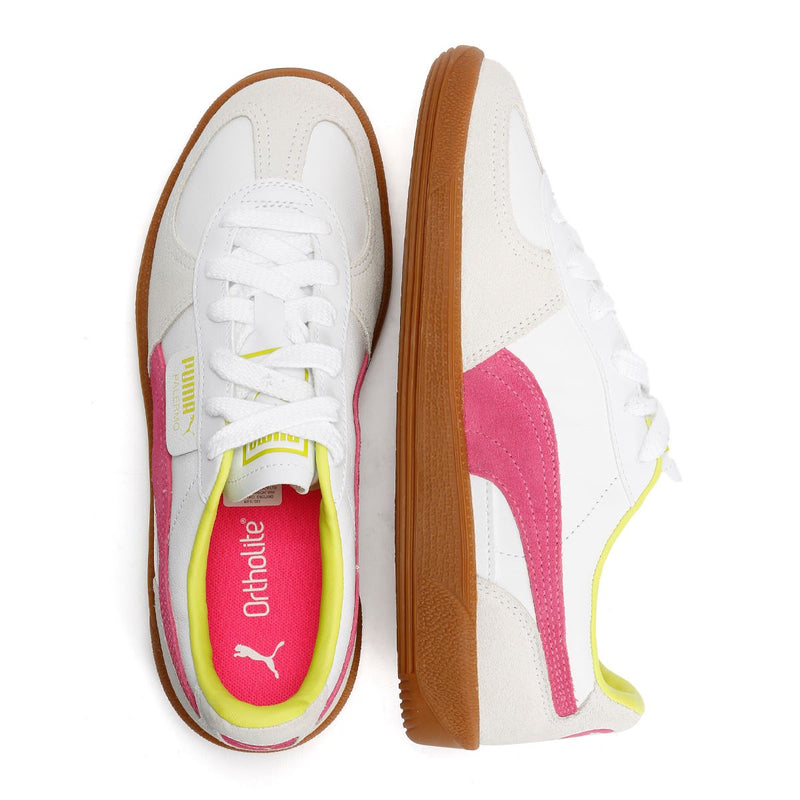 Puma Palermo Leather Women's White/Pink Sneakers