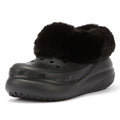 Crocs Furever Crush Clog Women's Black Comfort Shoes