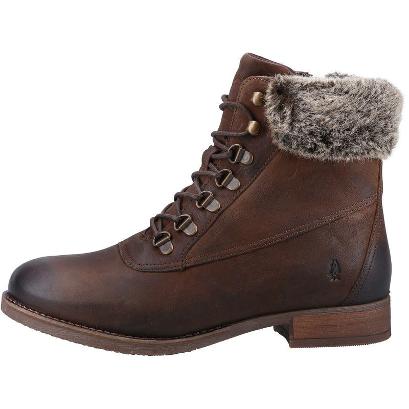 Hush Puppies Effie Faux Fur Women's Brown Boots