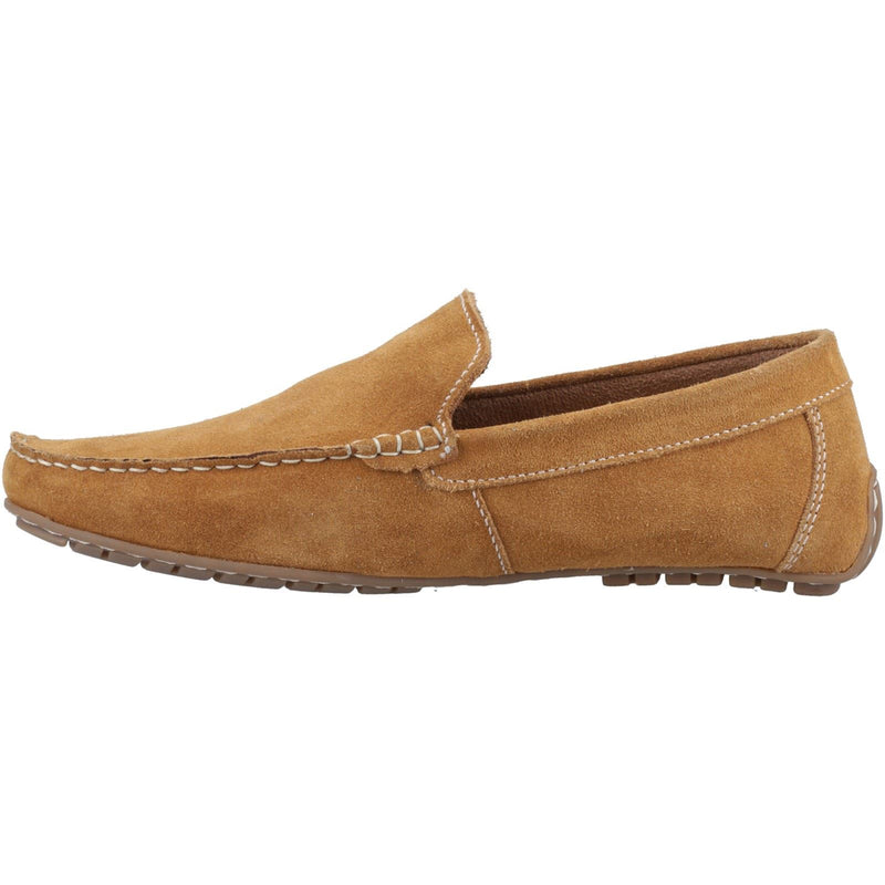 Hush Puppies Ralph Suede Leather Men's Tan Loafers