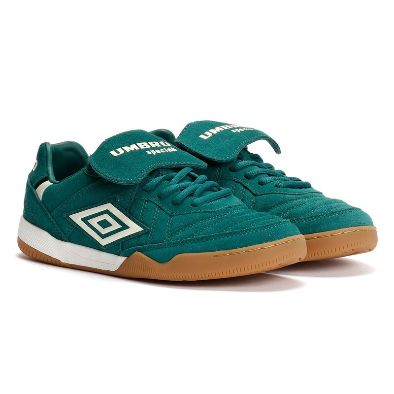 Umbro Speciali TR Suede Forest Green/Antique White Trainers