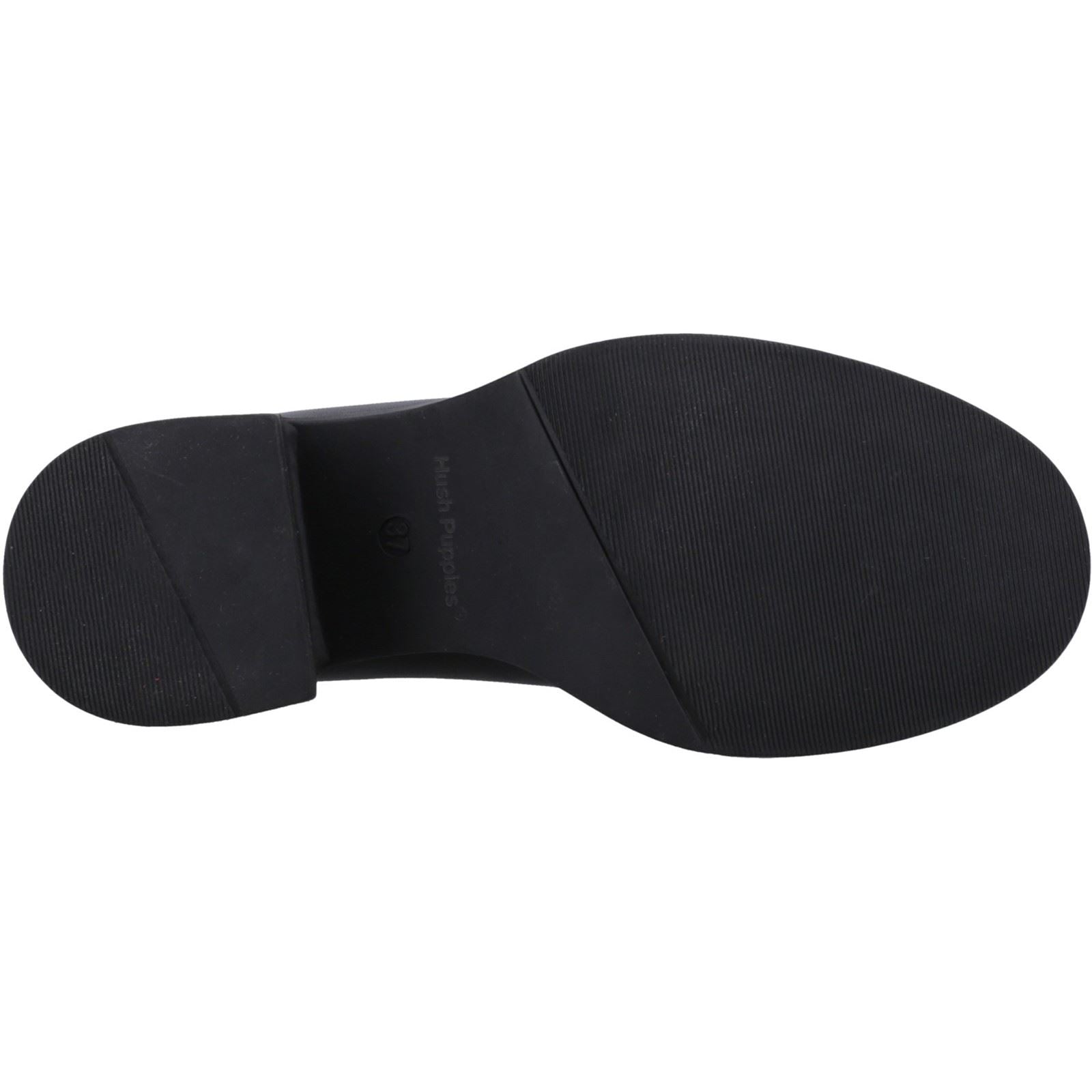 Hush Puppies Adelaide Leather Women's Black Heels
