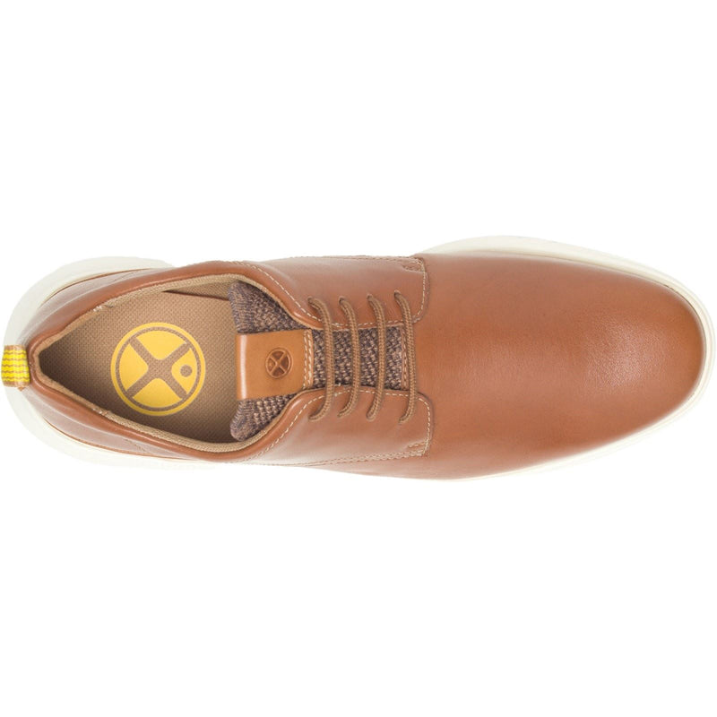 Hush Puppies Advance Lace Up Leather Men's Tan Lace-Up Shoes