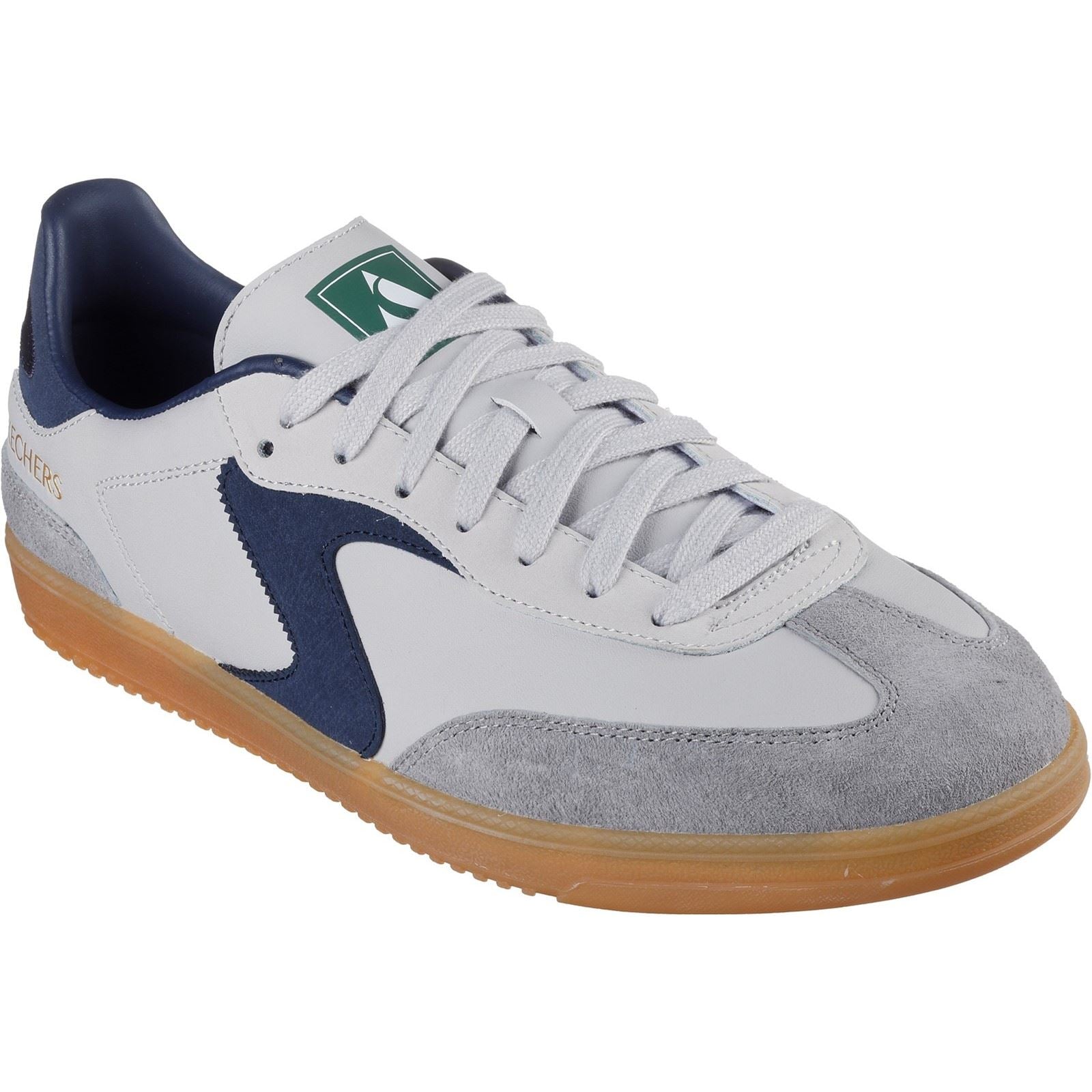 Skechers Hotshot Pyke Synthetic Men's Grey/Navy Sneakers
