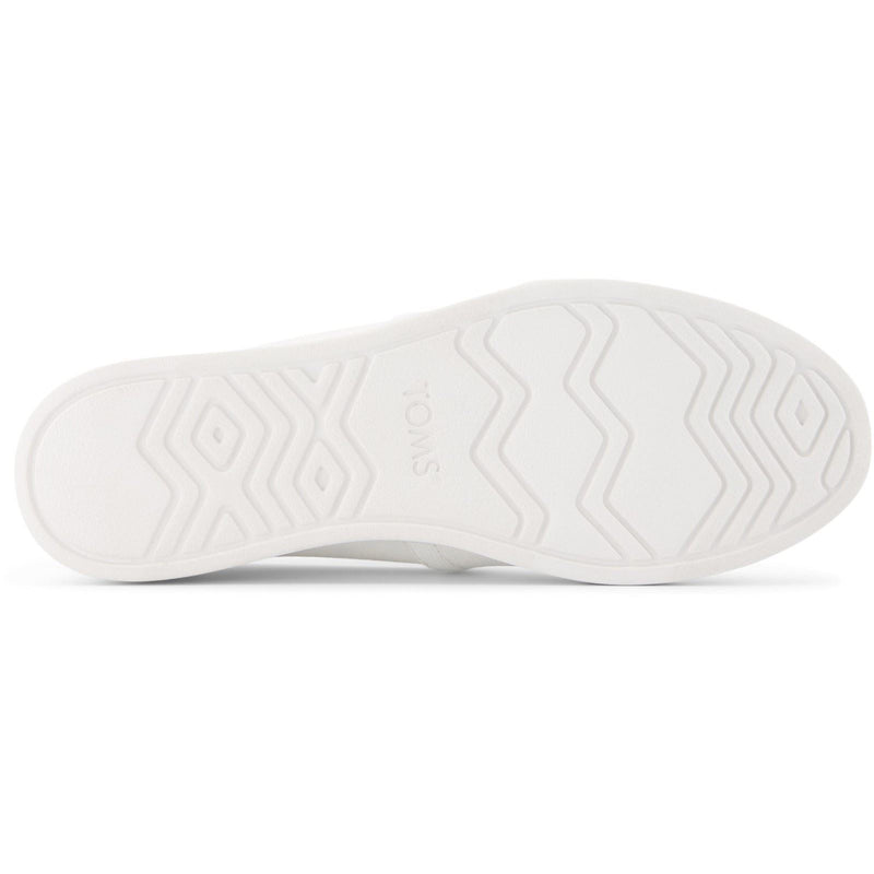 TOMS Alpargata Plus 100% Cotton Women's White Espadrilles