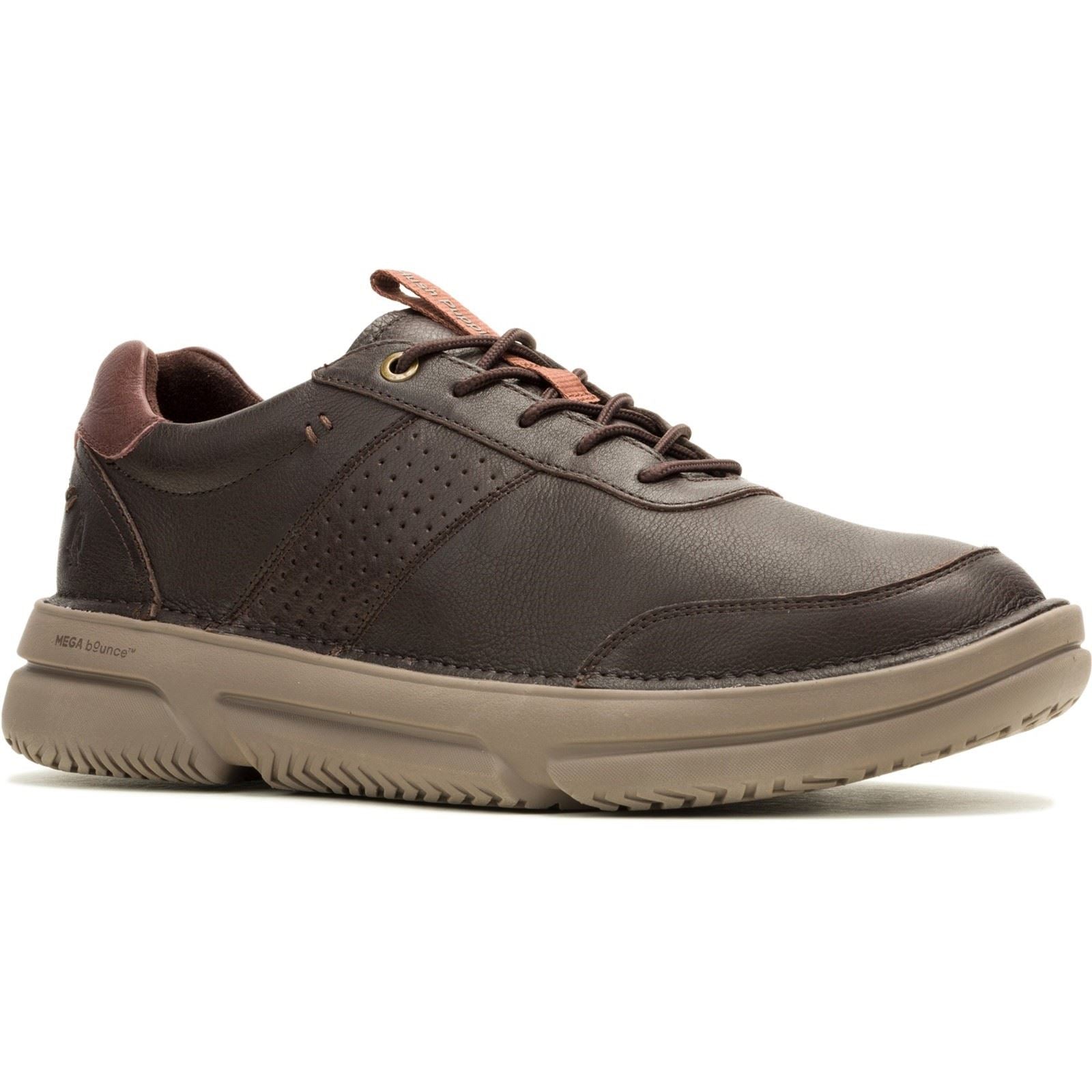 Hush Puppies Baylor Leather Men's Brown Sneakers
