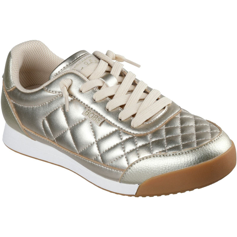 Skechers BOBS Billie Wild Comfort Synthetic Women's Gold Sneakers