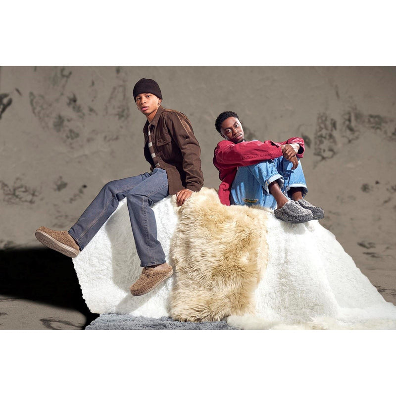 HEYDUDE Wally Synthetic Men's Timber Wolf Mules
