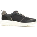 Hush Puppies Elevate Bungee Textile Women's Black Sneakers