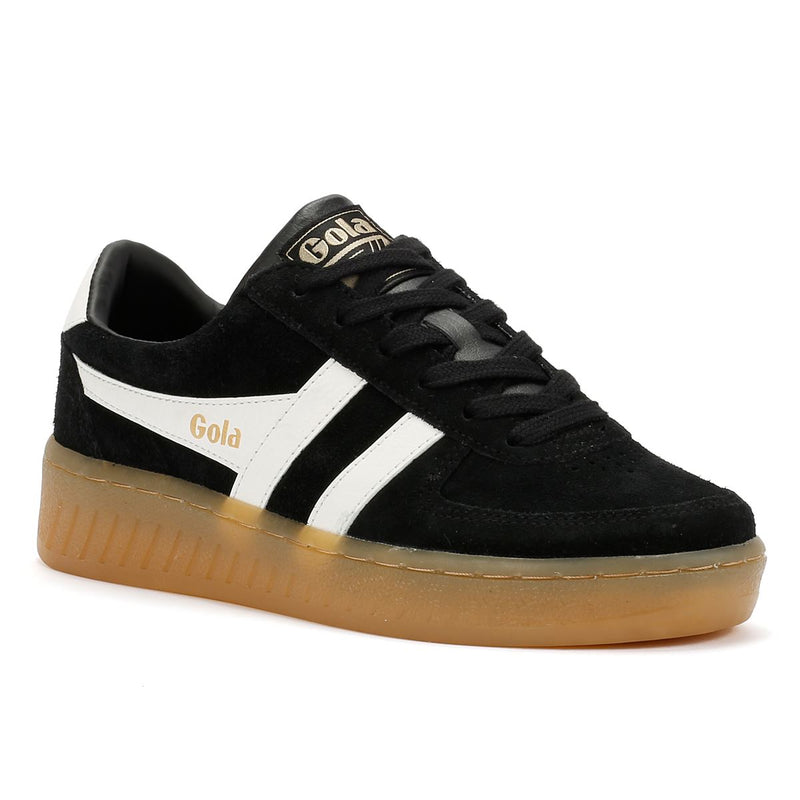 Gola Grandslam Suede Women's Black/Off White Sneakers
