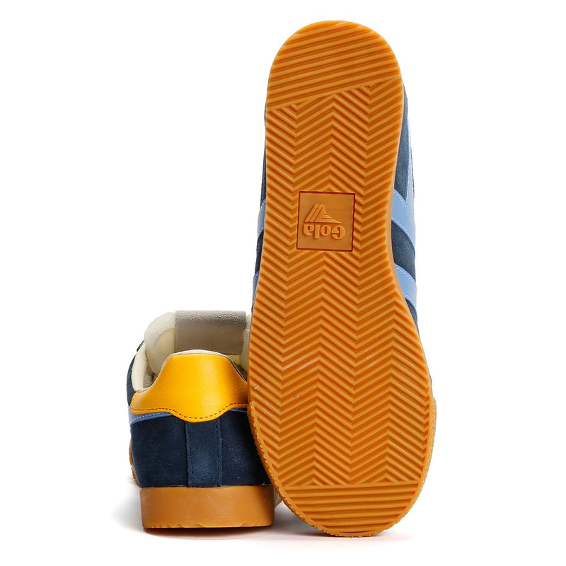 Gola Elan Suede Women's Navy/Vista Blue/Sun Sneakers
