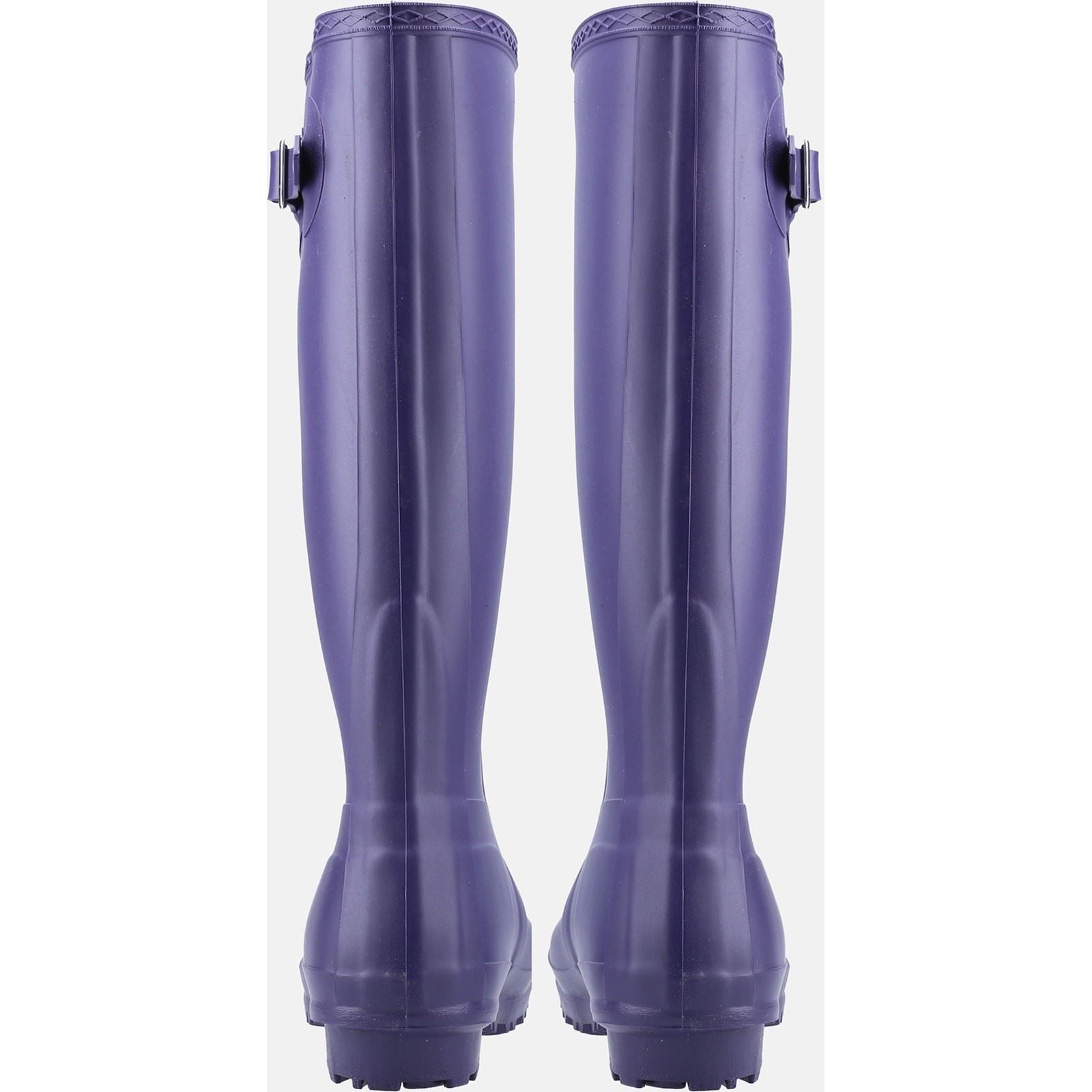 Cotswold Sandringham PVC Purple Wellington Boots