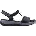 Hush Puppies Sylvie Leather Women's Black Sandals