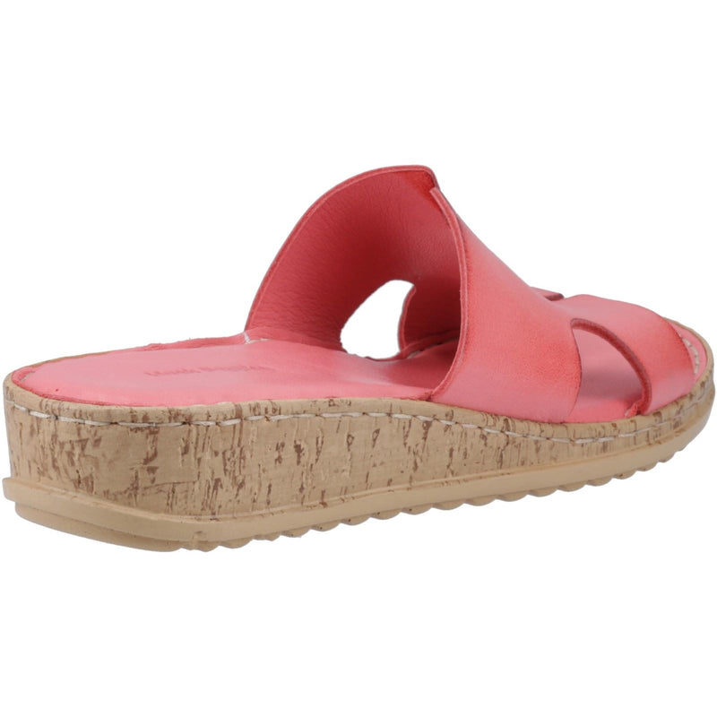 Hush Puppies Eloise Leather Women's Coral Sandals