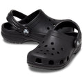 Crocs Toddler Classic Croslite Rubber Black Loafers