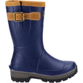 Cotswold Stratus Short Rubber Women's Navy Wellington Boots