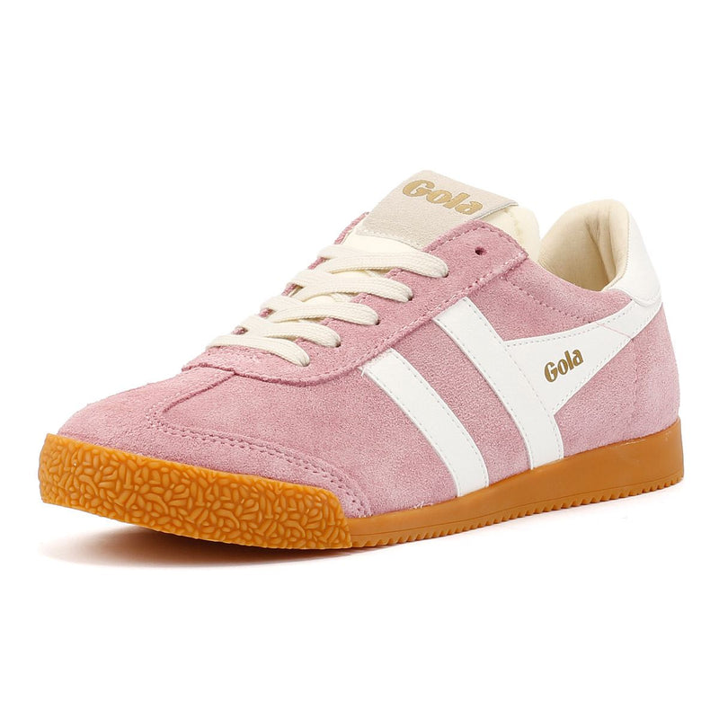 Gola Elan Suede Women's Candy/White Sneakers
