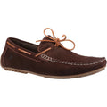 Hush Puppies Reuben Suede Men's Brown Boat Shoes