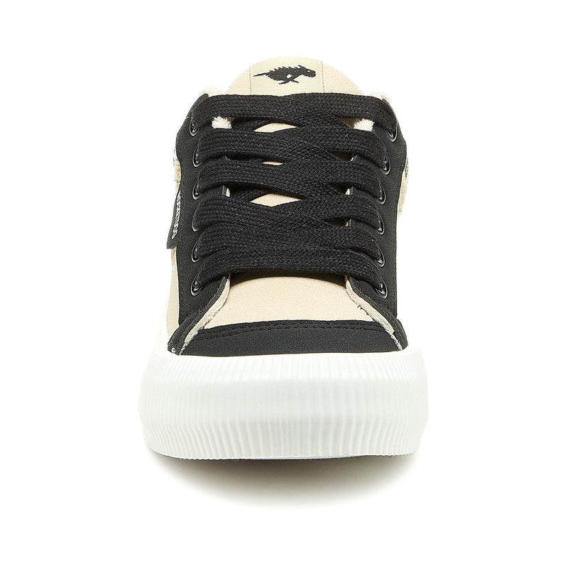 Rocket Dog Cheery Blocked Cotton Women's Black/Natural Sneakers