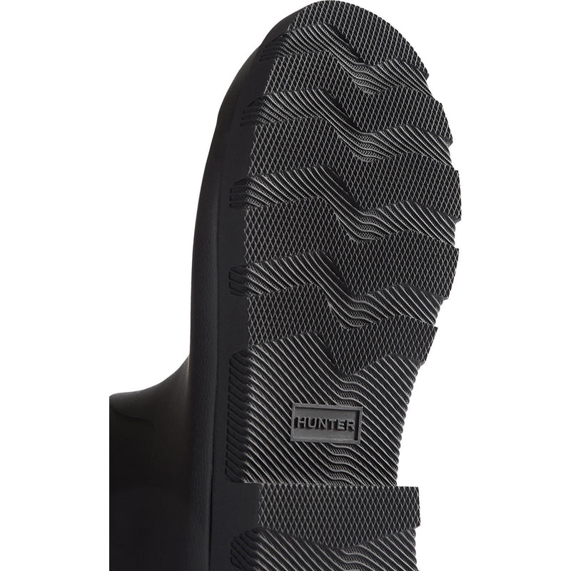 Hunter Downpour Adjustable Boot Rubber Men's Black Wellington Boots