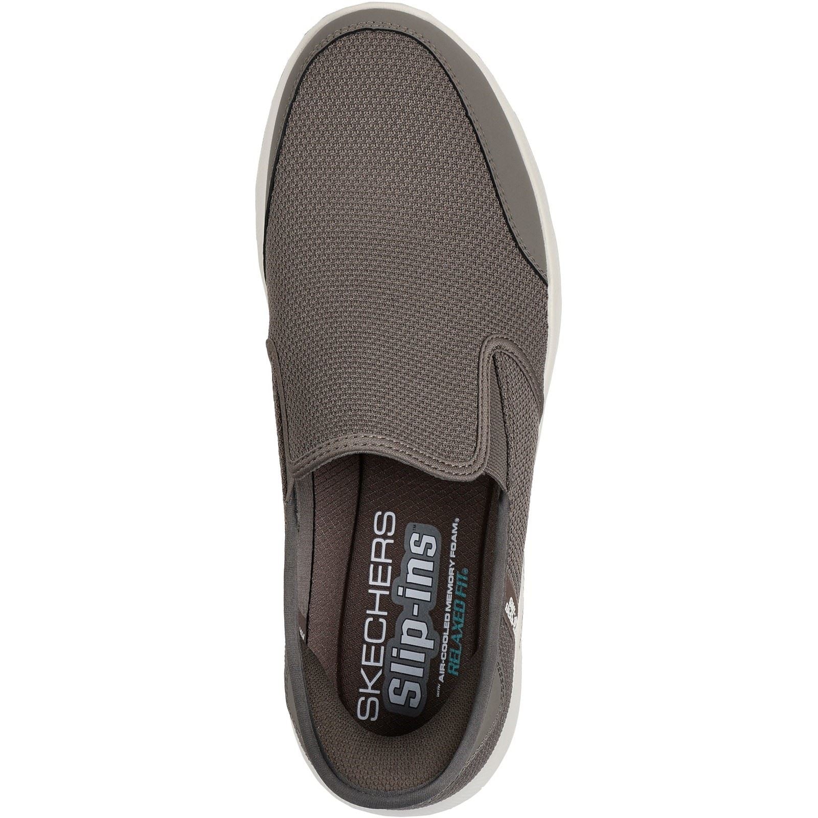 Skechers Equalizer 5.0 Drayze Synthetic Men's Taupe Sneakers